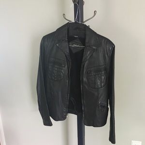 Vintage men's leather jacket